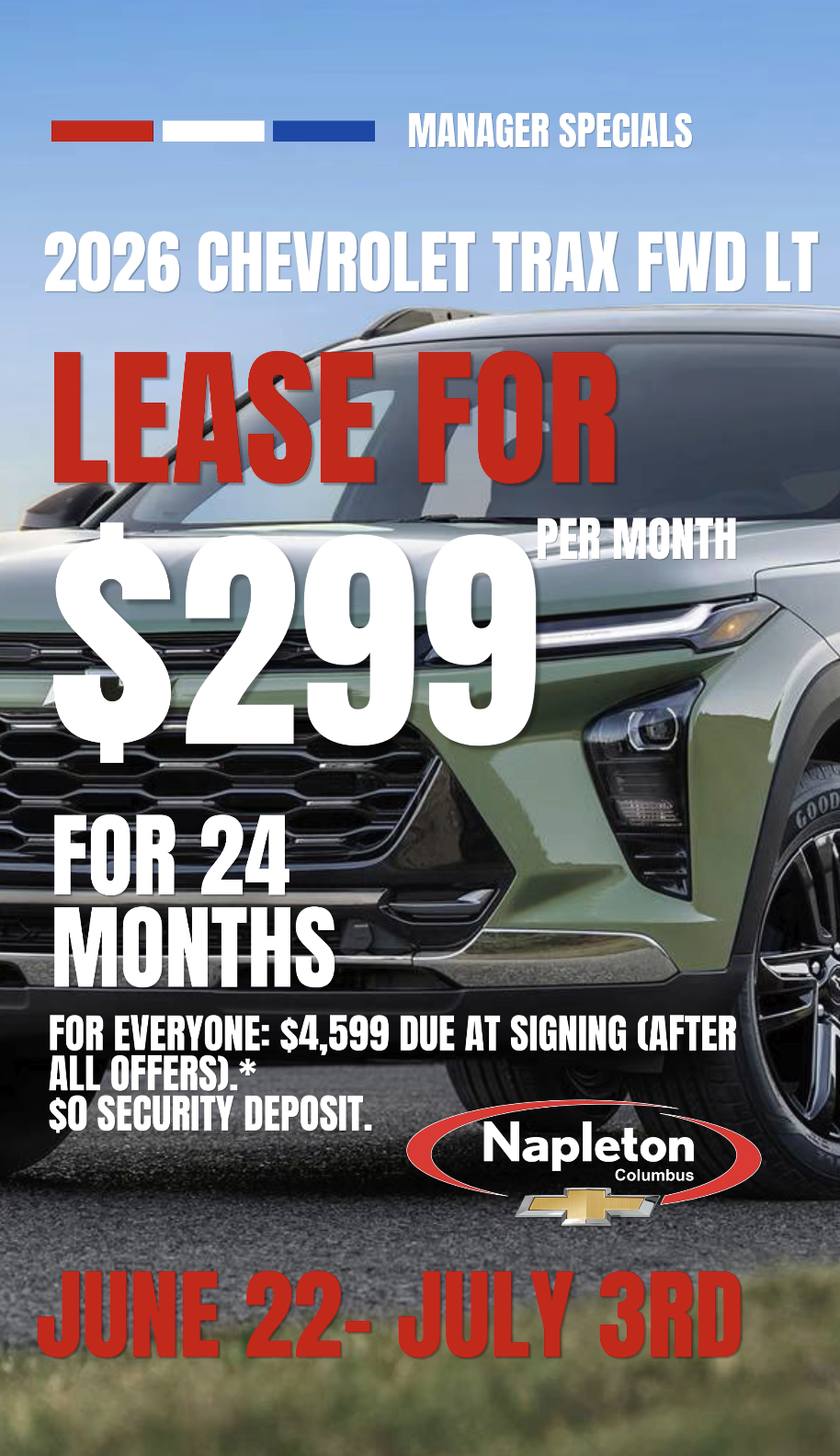2026 Chevrolet Trailblazer at Napleton Chevrolet Columbus